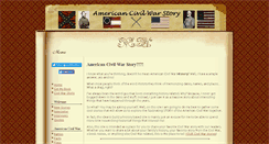 Desktop Screenshot of americancivilwarstory.com